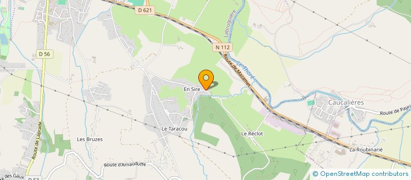 localisation de l'entreprise LE PEINTRE 81  LABRUGUIERE