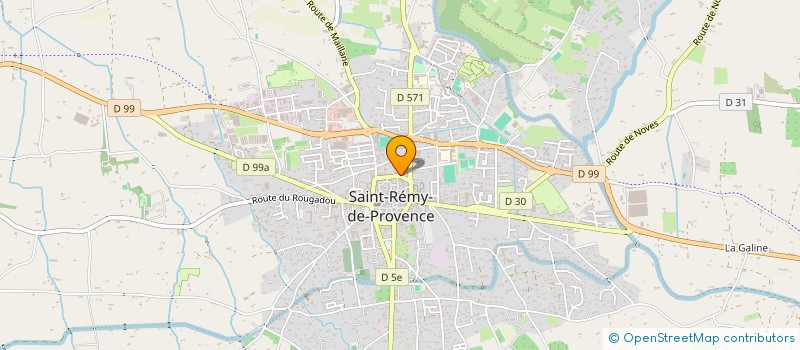 localisation de l'entreprise LE PEINTRE DES ALPILLES à SAINT-REMY-DE-PROVENCE