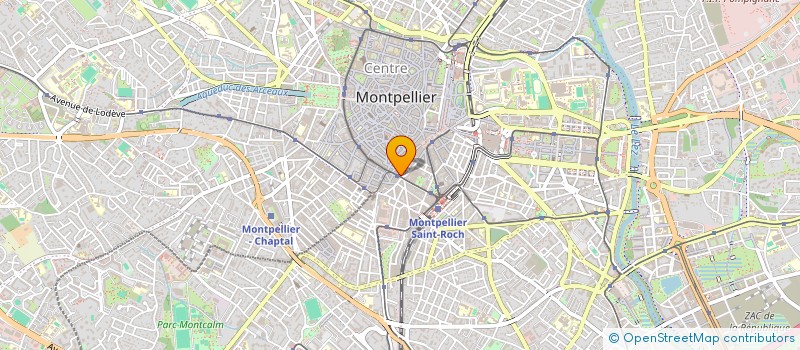 localisation de l'entreprise LE PEKIN à MONTPELLIER