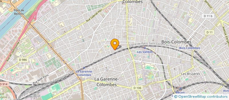 localisation de l'entreprise LE PELICAMPE à COLOMBES