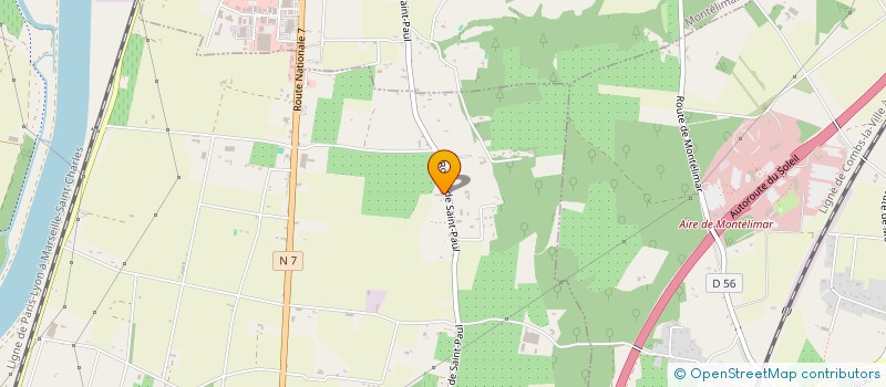 localisation de l'entreprise LE PELICAN  CHATEAUNEUF-DU-RHONE