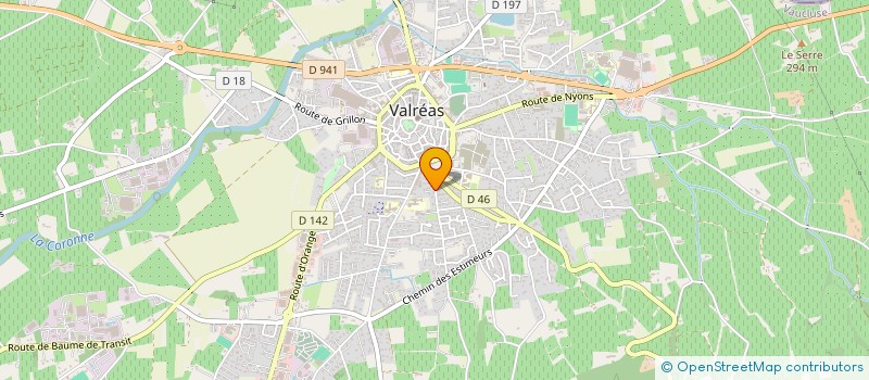 localisation de l'entreprise LE PELICAN D'OR à VALREAS