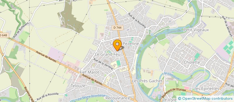 localisation de l'entreprise LE PELICAN DU PLESSIS-ROBINSON  NIORT
