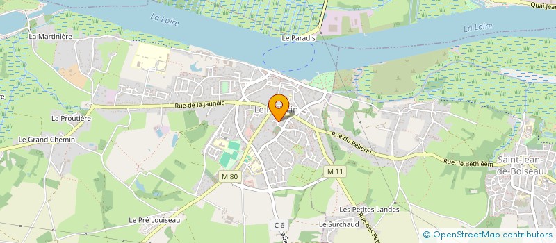 localisation de l'entreprise LE PELLERIN - NORTH FERRIBY  LE PELLERIN