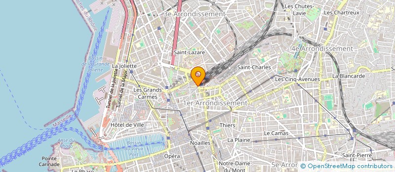 localisation de l'entreprise LE PELLETIER à MARSEILLE