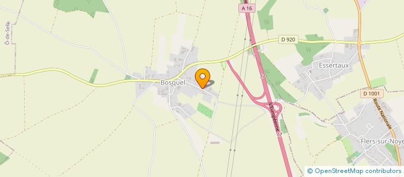 localisation de l'entreprise LE PELLUAZ  BOSQUEL