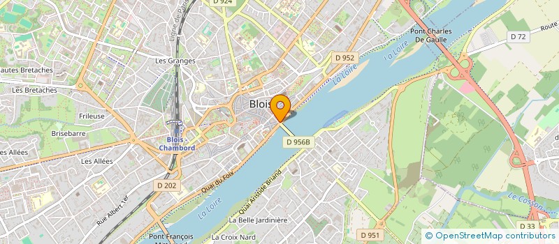 localisation de l'entreprise LE PENALTY  BLOIS