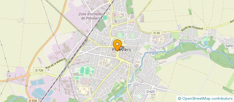 localisation de l'entreprise LE PENALTY à PITHIVIERS