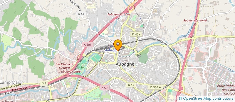 localisation de l'entreprise LE PENAN à AUBAGNE