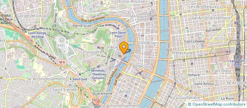 localisation de l'entreprise LE PENJAB à LYON