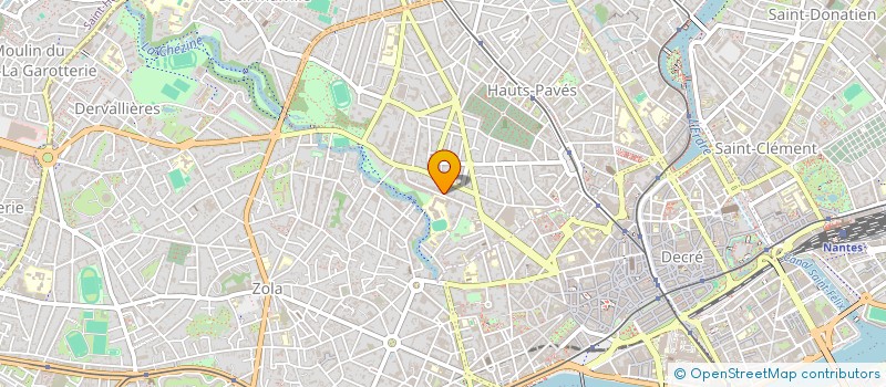 localisation de l'entreprise LE PENON à NANTES