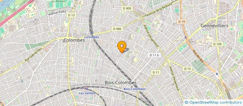 localisation de l'entreprise LE PENSIONNAT QUEER à BOIS-COLOMBES