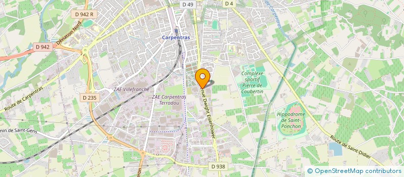 localisation de l'entreprise LE  PEPITE  CARPENTRAS