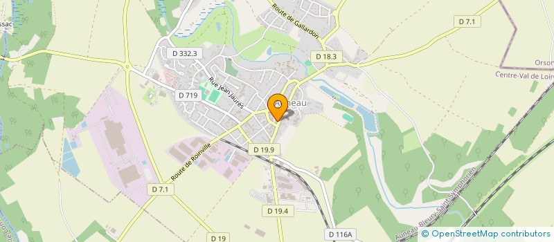 localisation de l'entreprise LE PERCHE MIGNON à AUNEAU-BLEURY-SAINT-SYMPHORIEN