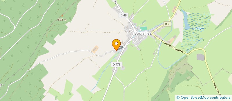 localisation de l'entreprise LE PERCHET à BOUJAILLES