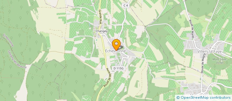 localisation de l'entreprise LE PERCO  PERNAND-VERGELESSES