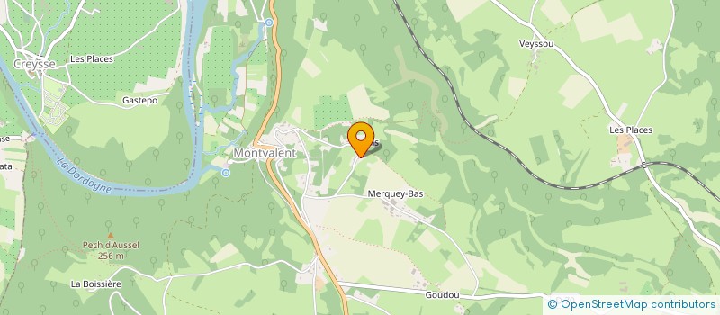 localisation de l'entreprise LE PERE CAILLOT  MONTVALENT