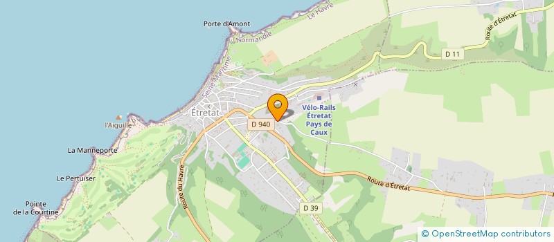 localisation de l'entreprise LE PERE LOUP  ETRETAT