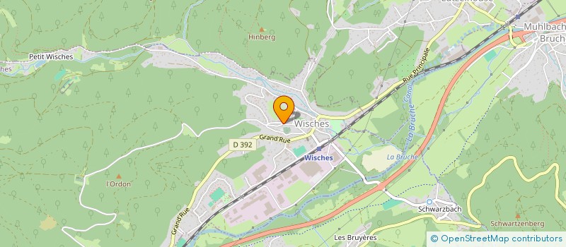 localisation de l'entreprise LE PERIGEE  MUHLBACH-SUR-BRUCHE