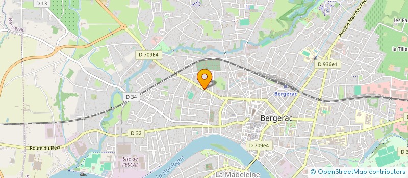 localisation de l'entreprise LE PERIGORDIN à BERGERAC