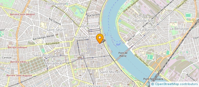localisation de l'entreprise LE PERIL JEUNE à BORDEAUX