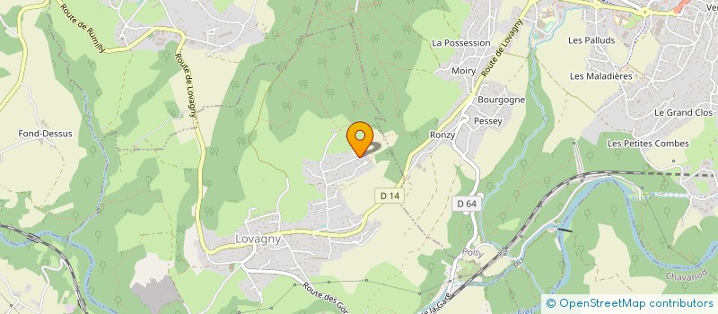 localisation de l'entreprise LE PERIPHERIQUE  LOVAGNY
