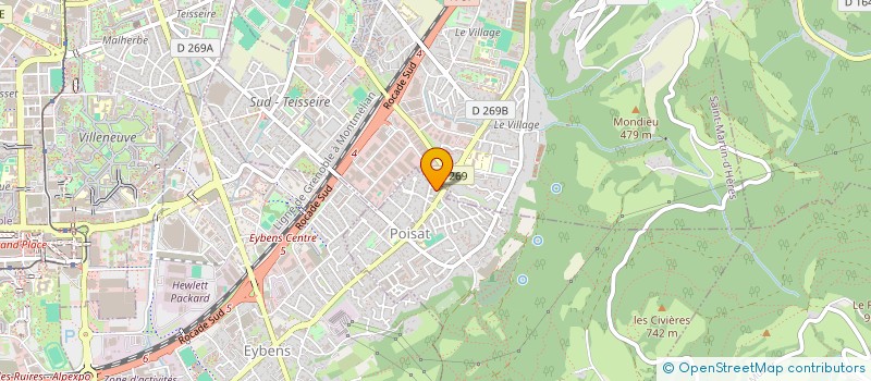 localisation de l'entreprise LE PERIPLE DE JEANNE, PETITE FEE EPILEPTIQUE  POISAT