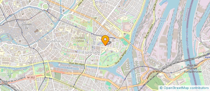 localisation de l'entreprise LE PERISCOPE  STRASBOURG