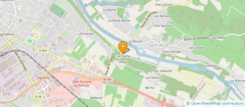 localisation de l'entreprise LE PERMACOOLTOUR à CHATEAUBERNARD