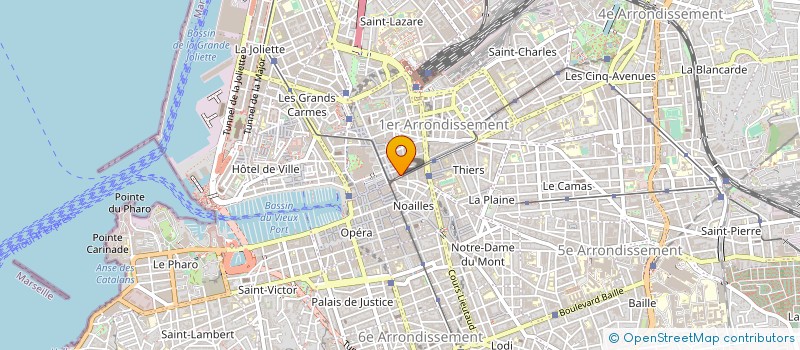 localisation de l'entreprise LE PEROU BONNETERIE CHEMISERIE à MARSEILLE