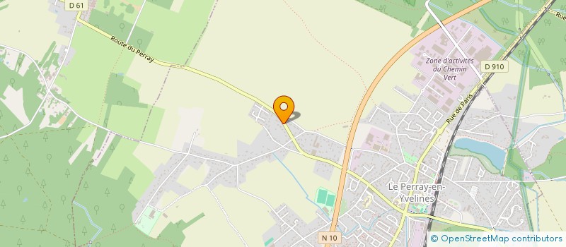 localisation de l'entreprise LE PERRAY VERT à LE PERRAY-EN-YVELINES