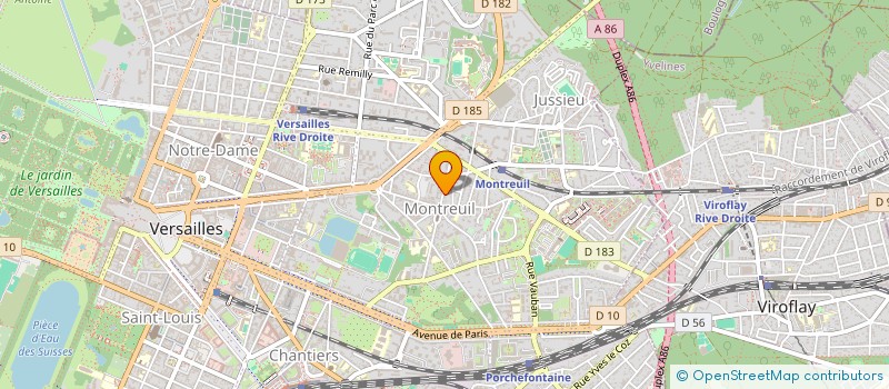 localisation de l'entreprise LE PERRET IMMOBILIER à VERSAILLES