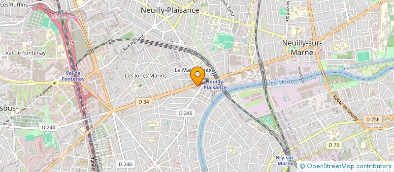 localisation de l'entreprise LE PERREUX EXOTIC MARCHE à LE PERREUX-SUR-MARNE