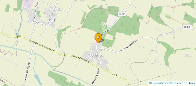 localisation de l'entreprise LE PERROQUET BLEU  FLORENSAC