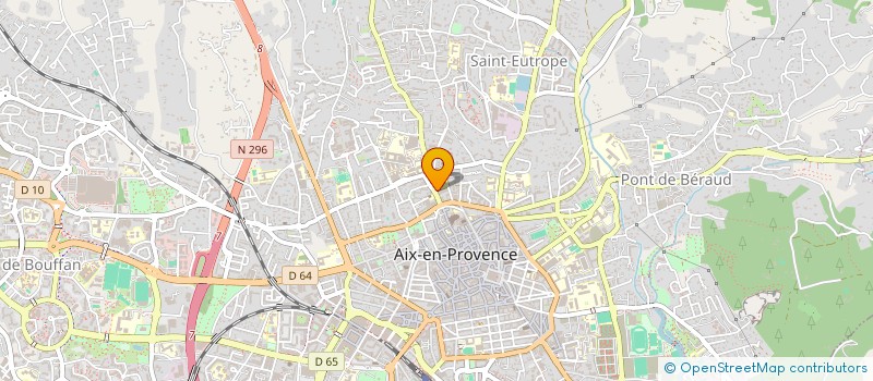 localisation de l'entreprise LE PERSIFLEUR  AIX-EN-PROVENCE