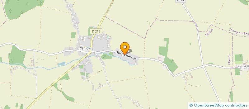localisation de l'entreprise LE PERTHUIS  CHEVRU