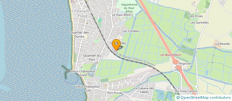 localisation de l'entreprise LE PERTUIS D'ANTIOCHE à CHATELAILLON-PLAGE