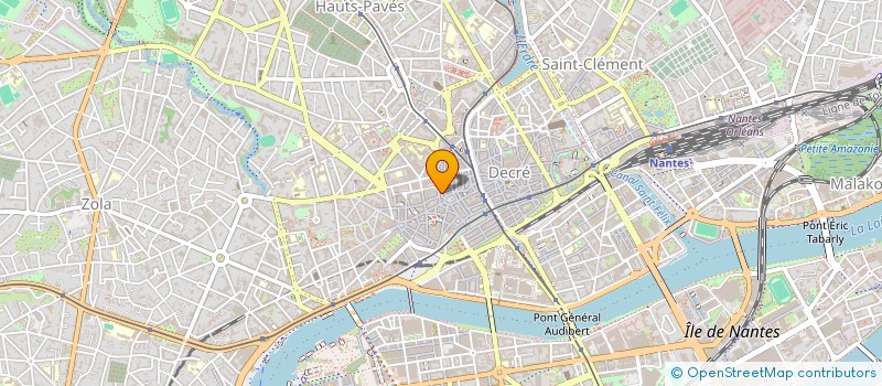 localisation de l'entreprise LE PETARD A MECHES à NANTES