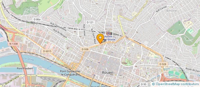 localisation de l'entreprise LE PETIO à ROUEN