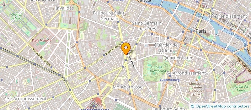 localisation de l'entreprise LE PETIT  PARIS