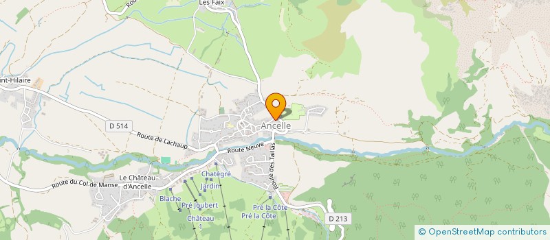 localisation de l'entreprise LE PETIT ANCELLOU  ANCELLE