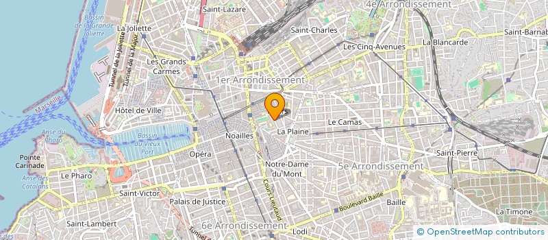 localisation de l'entreprise LE PETIT ARLEQUIN à MARSEILLE