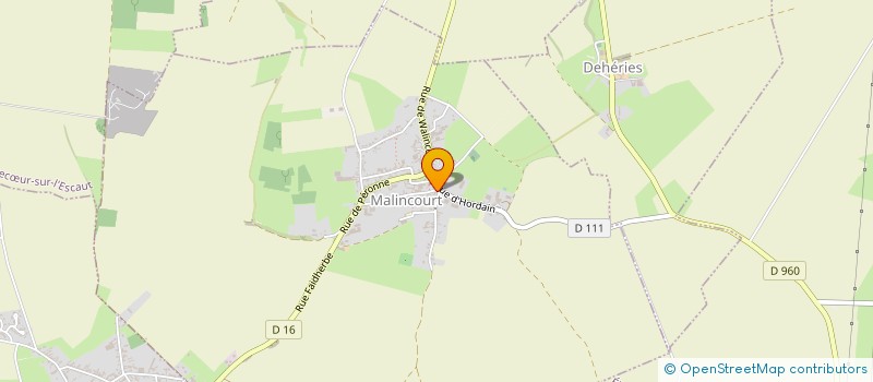 localisation de l'entreprise LE PETIT ARTISTE  MALINCOURT