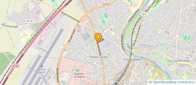 localisation de l'entreprise LE PETIT ATELIER  POITIERS