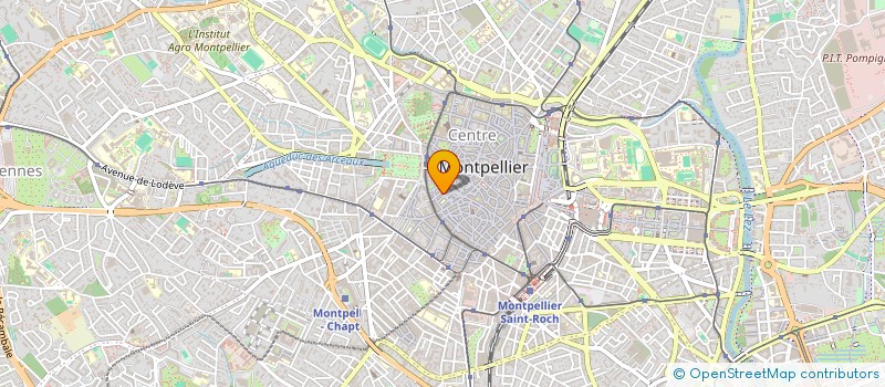 localisation de l'entreprise LE PETIT ATELIER-MAISON DES FAMILLES à MONTPELLIER