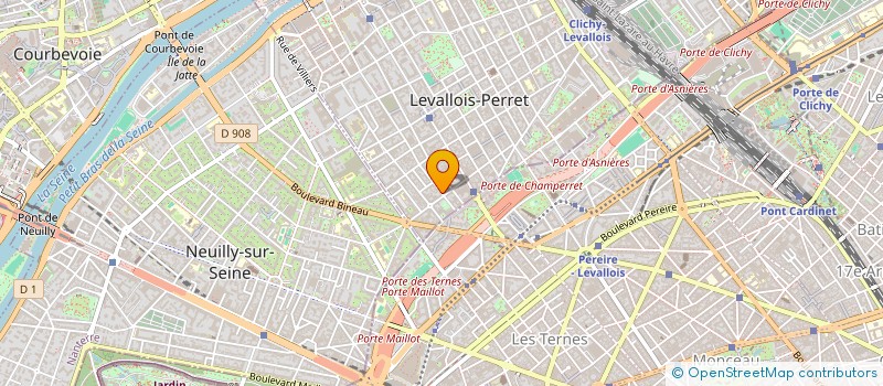 localisation de l'entreprise LE PETIT AUGUSTIN à LEVALLOIS-PERRET