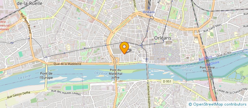 localisation de l'entreprise LE PETIT BALLON à ORLEANS