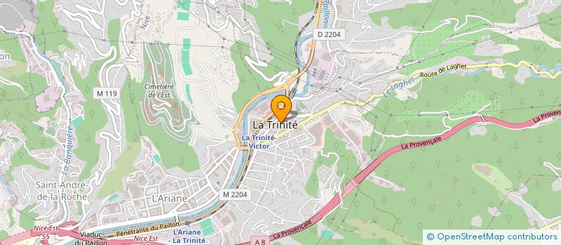 localisation de l'entreprise LE PETIT BANC à LA TRINITE