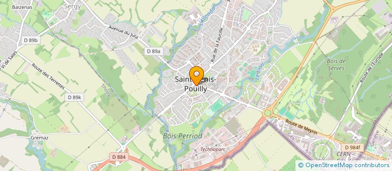 localisation de l'entreprise LE PETIT BAR  SAINT-GENIS-POUILLY