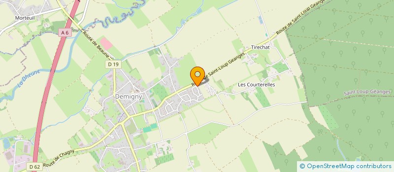 localisation de l'entreprise LE PETIT BARON  DEMIGNY